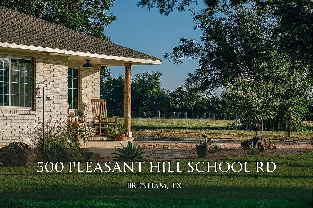 2 Acres of Land with Home for Sale in Brenham, Texas