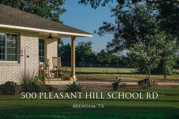 2 Acres of Land with Home for Sale in Brenham, Texas