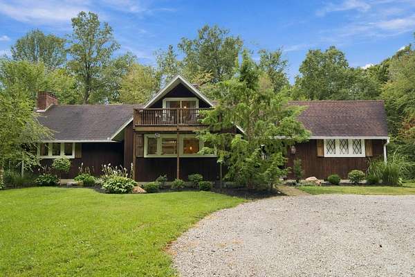 6.6 Acres of Land with Home for Sale in Liberty, Indiana