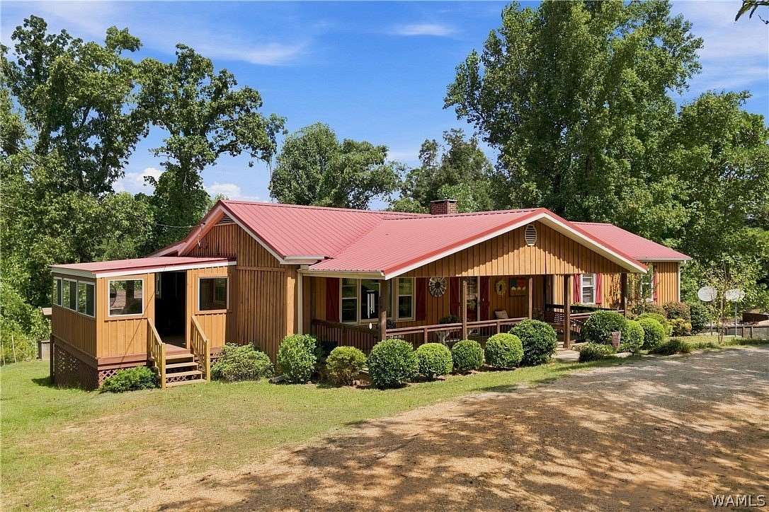 7 Acres of Land with Home for Sale in Marion, Alabama
