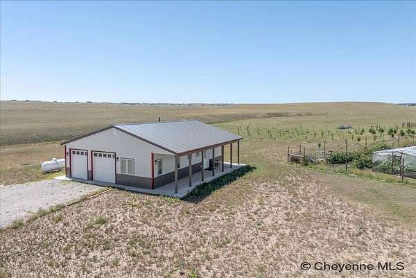 17.6 Acres of Recreational Land with Home for Sale in Cheyenne, Wyoming
