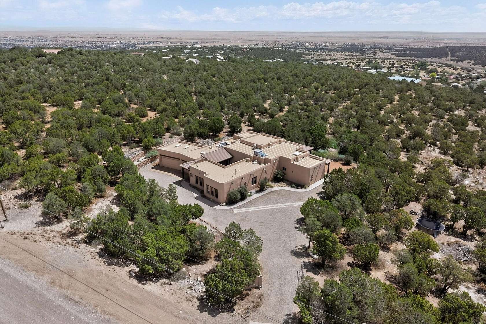 4.12 Acres of Land with Home for Sale in Edgewood, New Mexico