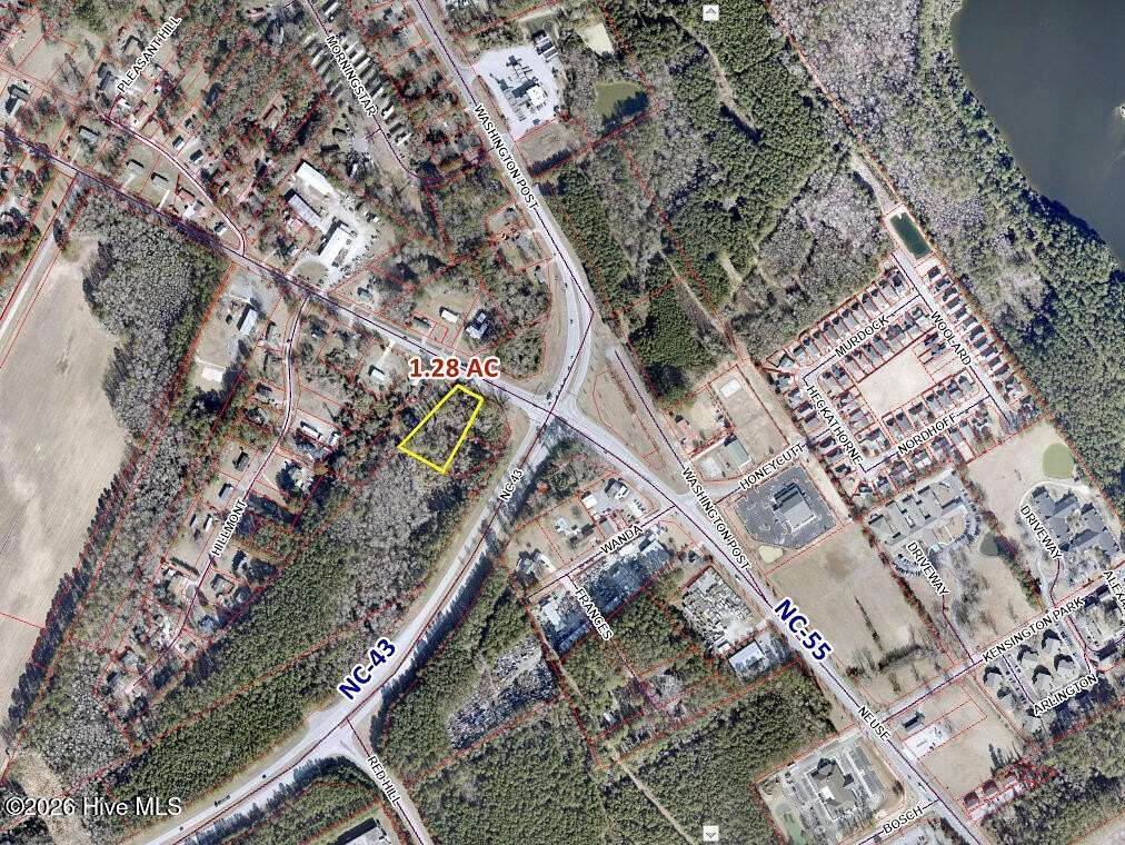 1.28 Acres of Commercial Land for Sale in New Bern, North Carolina