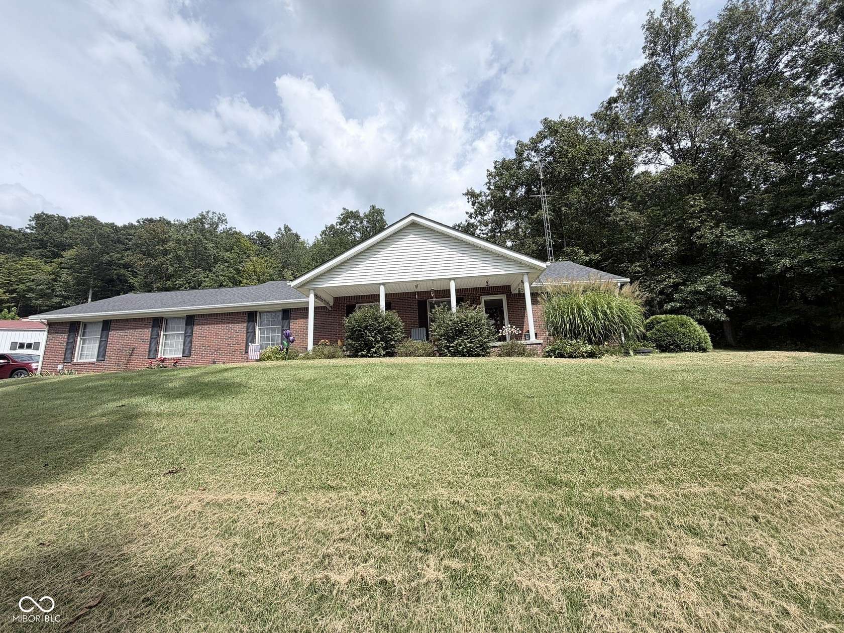 8.62 Acres of Land with Home for Sale in Nashville, Indiana
