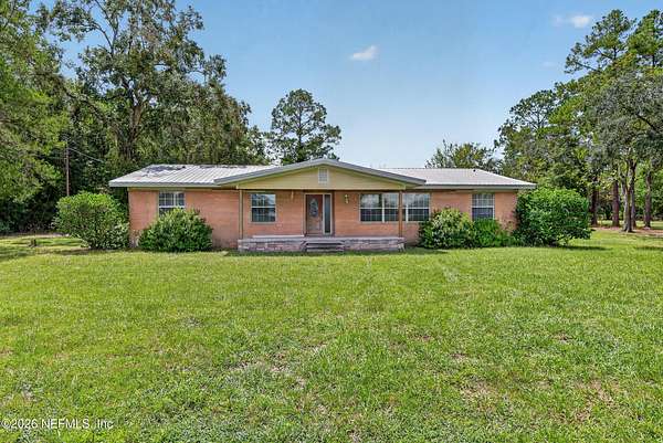 3.33 Acres of Land with Home for Sale in Glen St. Mary, Florida