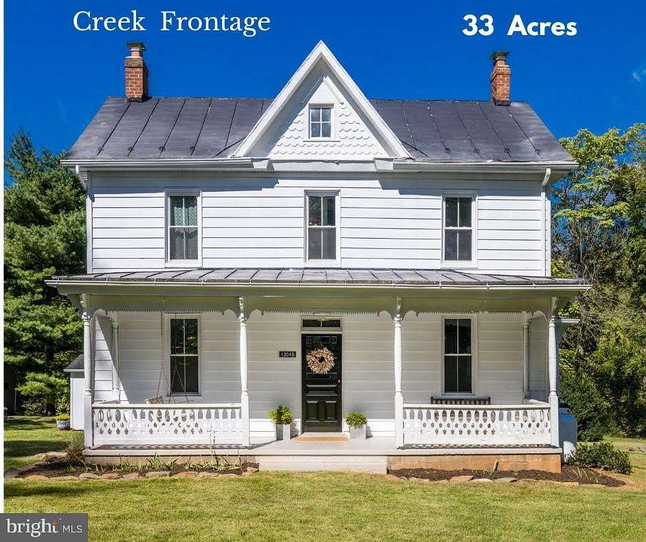 33.4 Acres of Recreational Land with Home for Sale in Leesburg, Virginia