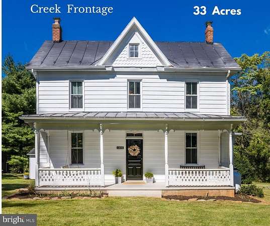 33.4 Acres of Recreational Land with Home for Sale in Leesburg, Virginia