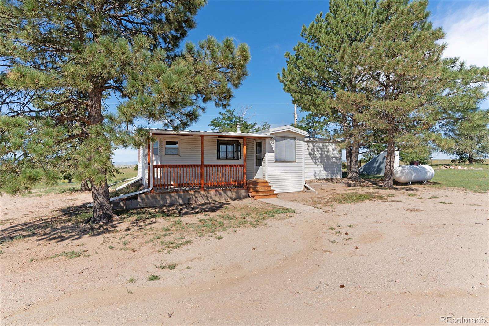40 Acres of Land with Home for Lease in Calhan, Colorado