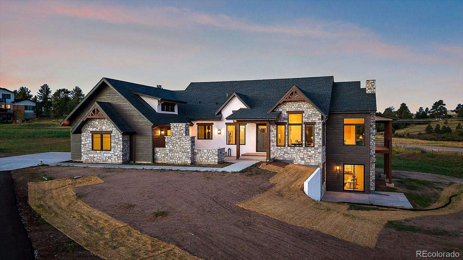 2.44 Acres of Land with Home for Sale in Franktown, Colorado