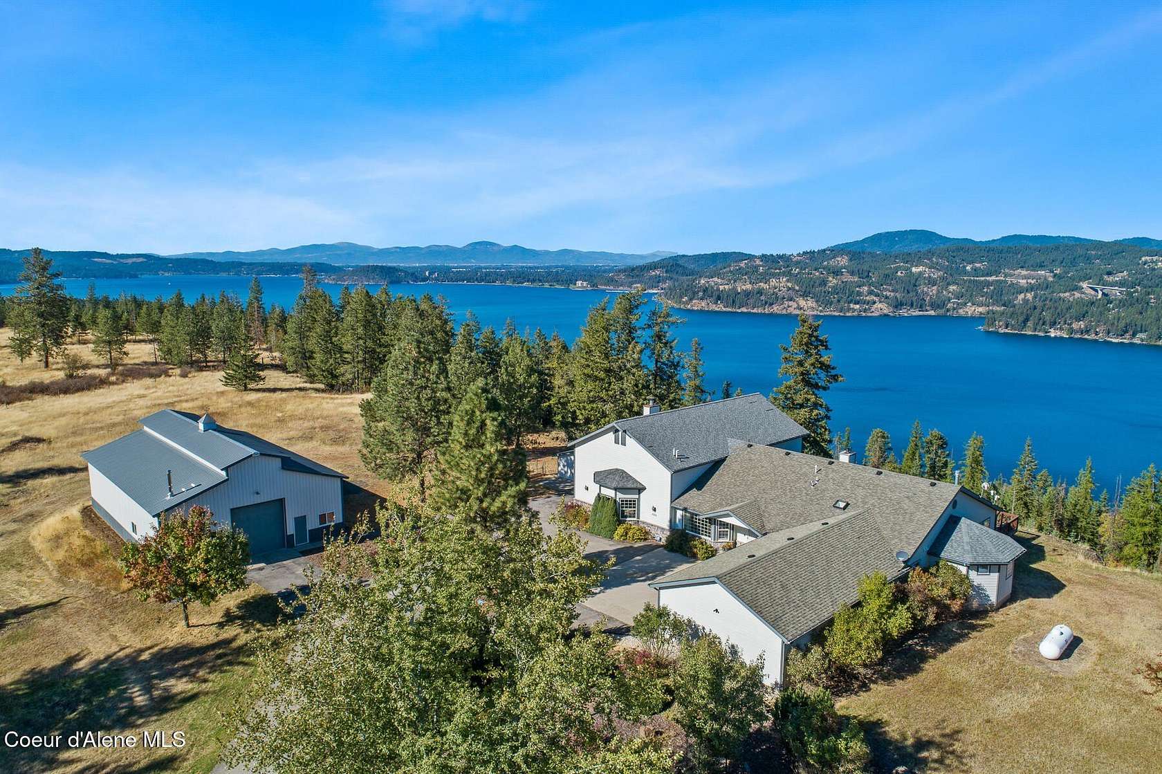 12 Acres of Land with Home for Sale in Harrison, Idaho