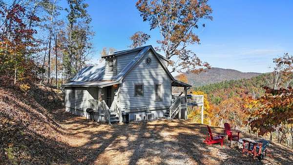 2.12 Acres of Land with Home for Sale in Suches, Georgia