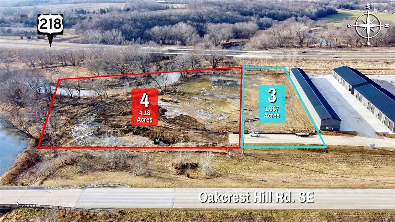4.18 Acres of Commercial Land for Sale in Hills, Iowa