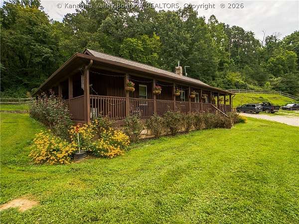 445 Acres of Recreational Land with Home for Sale in Charleston, West Virginia