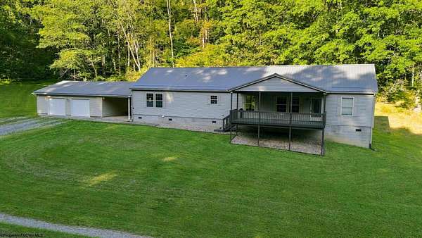 188 Acres of Recreational Land with Home for Sale in Weston, West Virginia