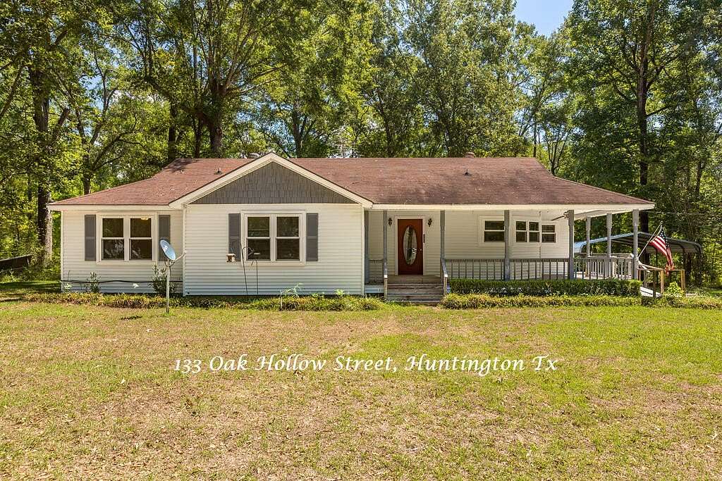2.4 Acres of Land with Home for Sale in Huntington, Texas