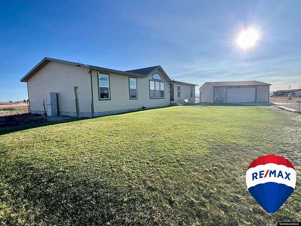 5.35 Acres of Land with Home for Sale in Riverton, Wyoming