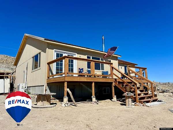 4.38 Acres of Land with Home for Sale in Riverton, Wyoming