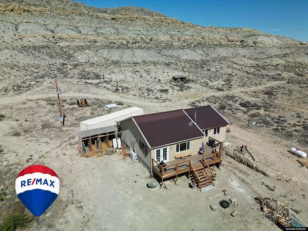 4.38 Acres of Land with Home for Sale in Riverton, Wyoming