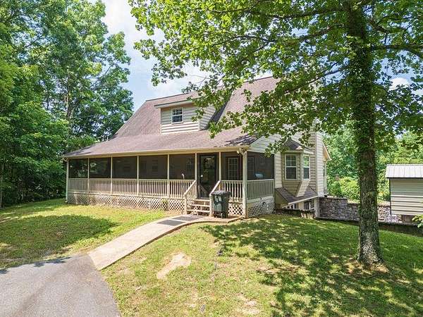 4.88 Acres of Land with Home for Sale in Hayesville, North Carolina