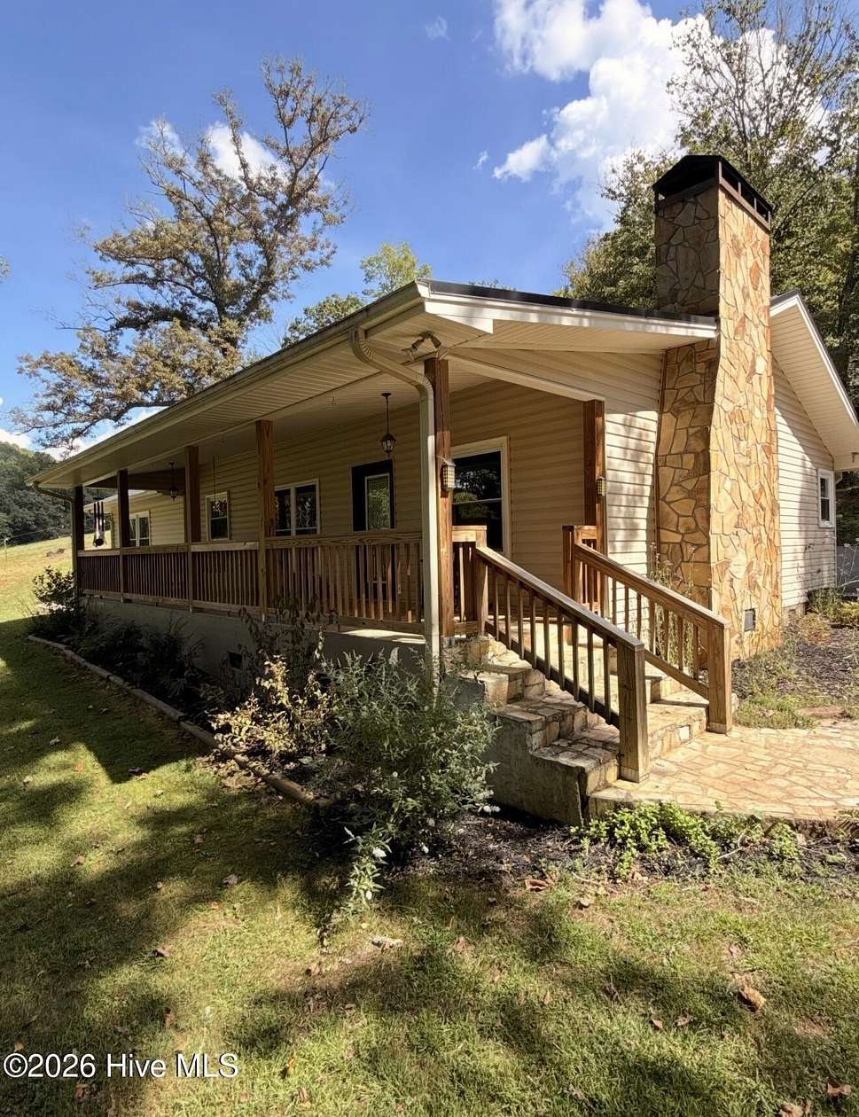 14.9 Acres of Land with Home for Sale in Hayesville, North Carolina
