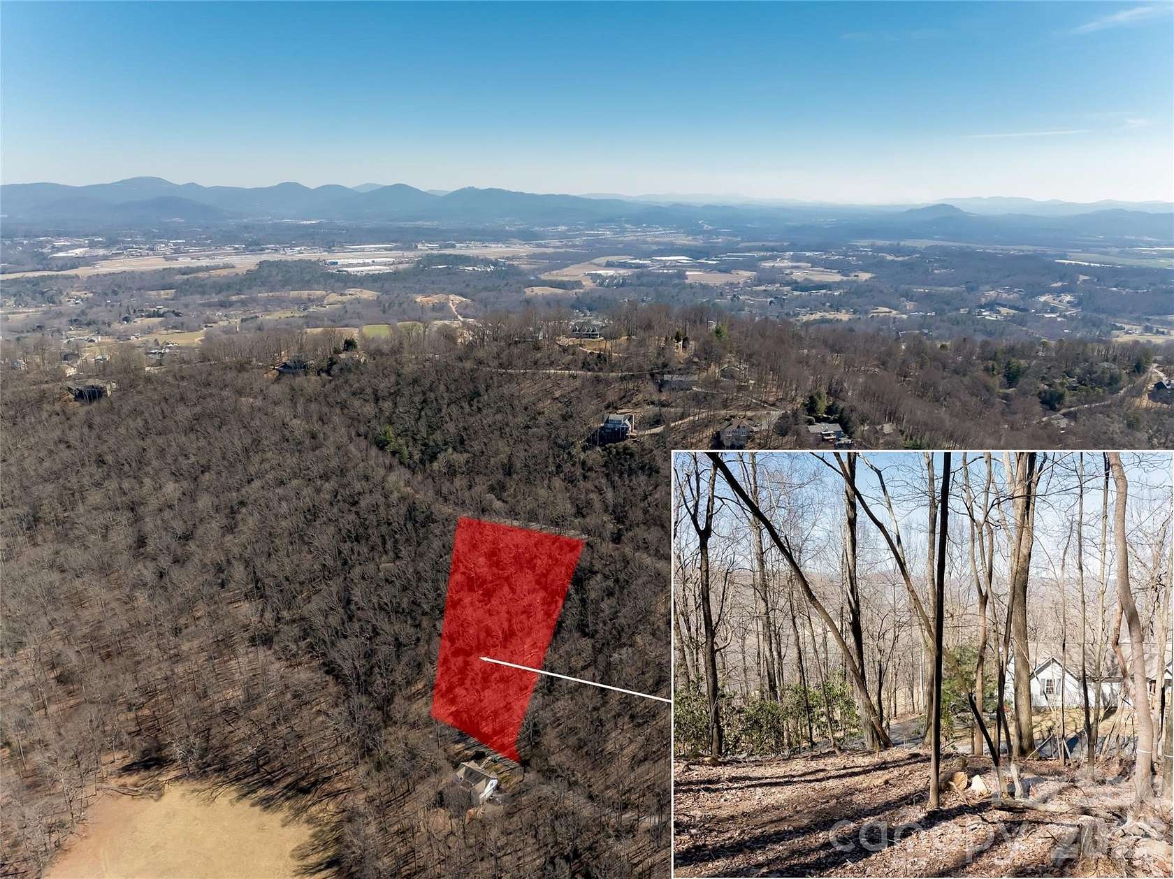 2.66 Acres of Land with Home for Sale in Mills River, North Carolina