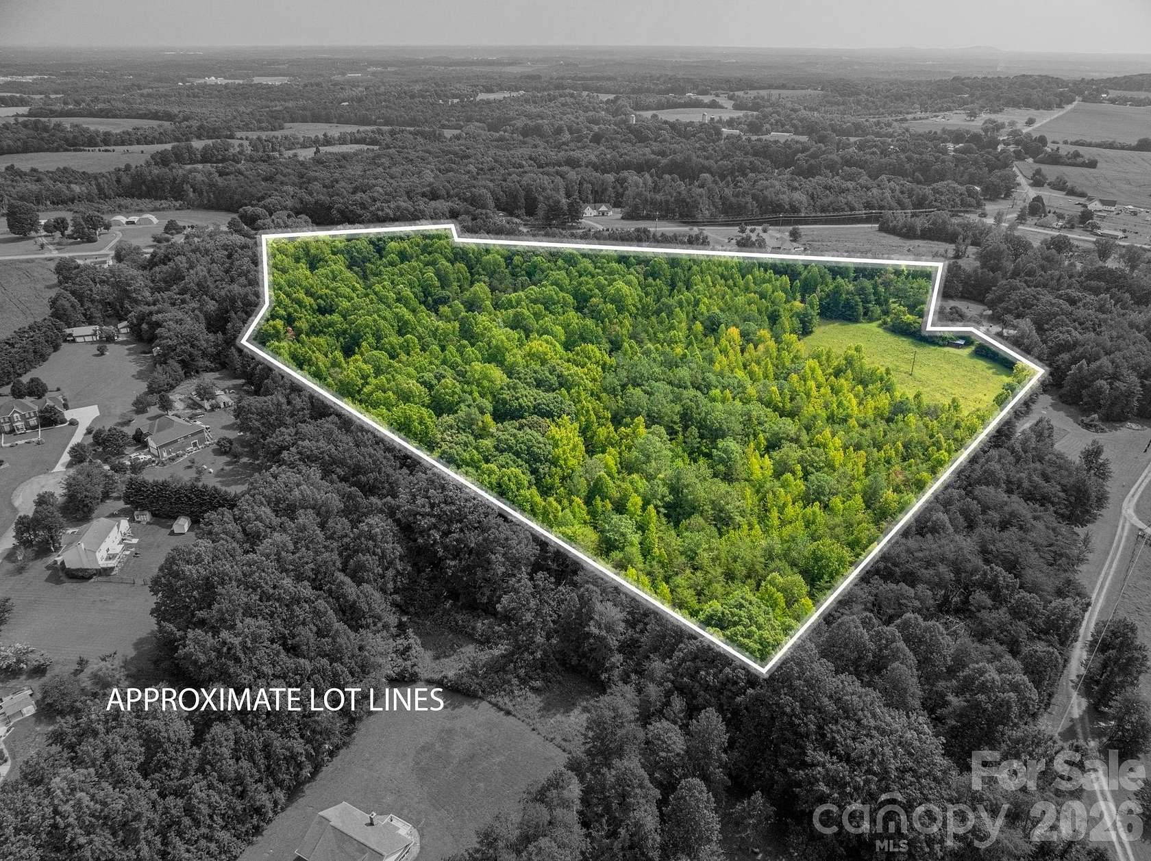 20.2 Acres of Recreational & Residential Land for Sale in Vale, North Carolina