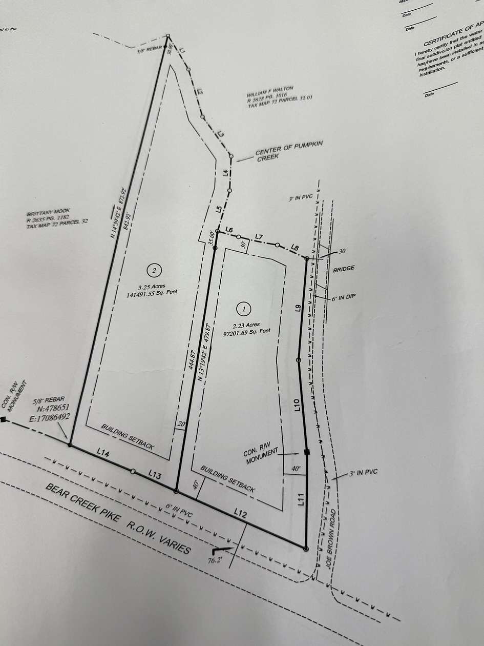 5.48 Acres of Residential Land for Sale in Columbia, Tennessee