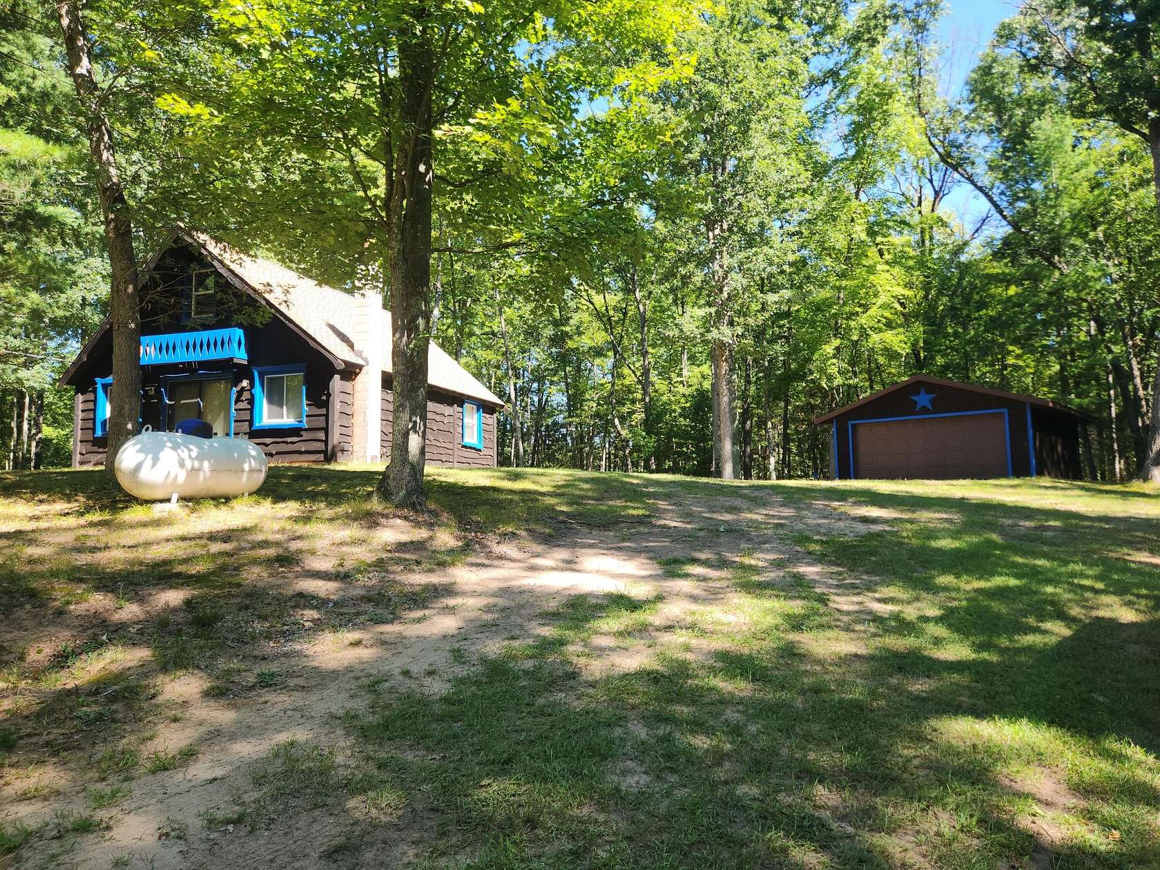 6.55 Acres of Land with Home for Sale in Baldwin, Michigan