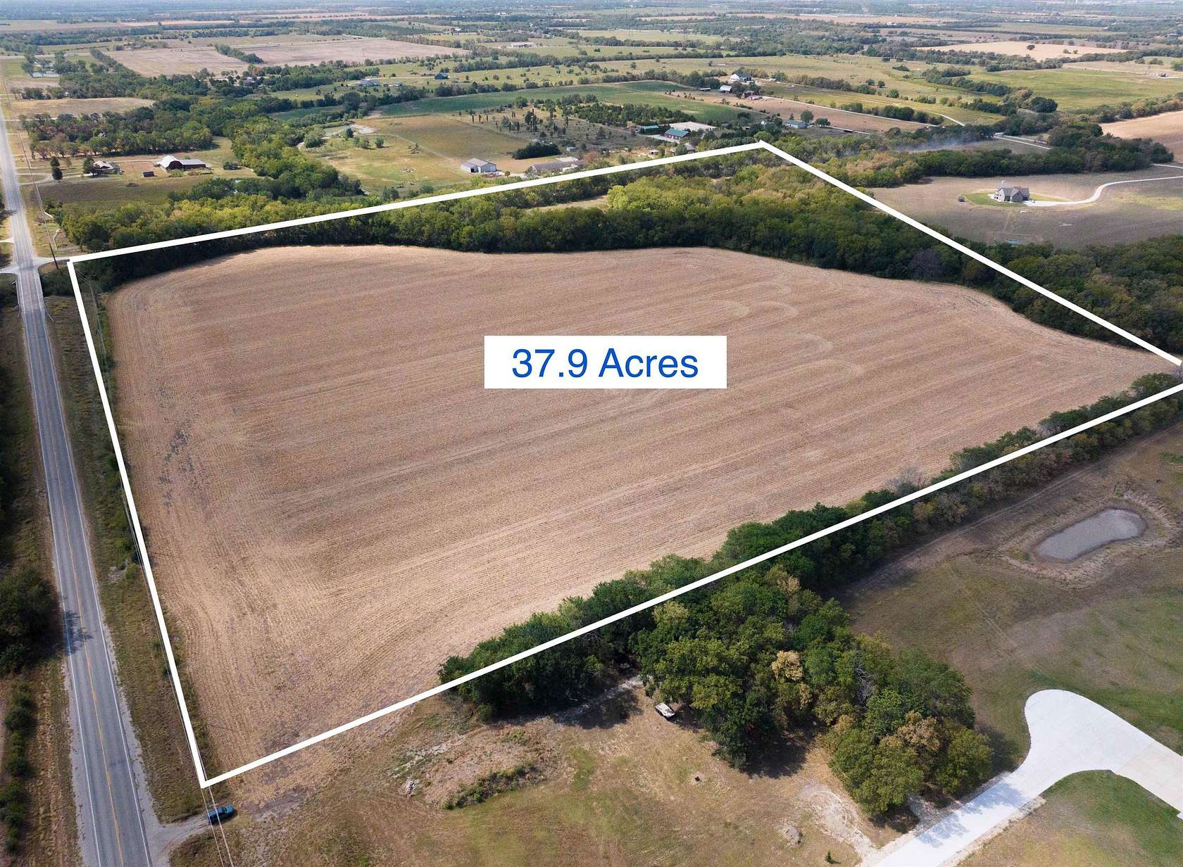 37.9 Acres of Land for Sale in Benton, Kansas