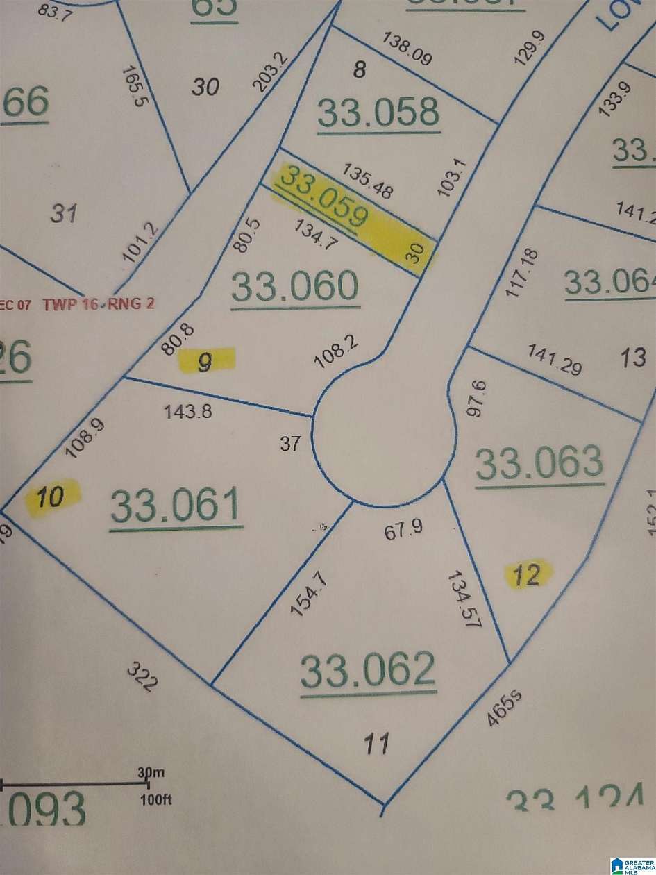 0.62 Acres of Residential Land for Sale in Odenville, Alabama