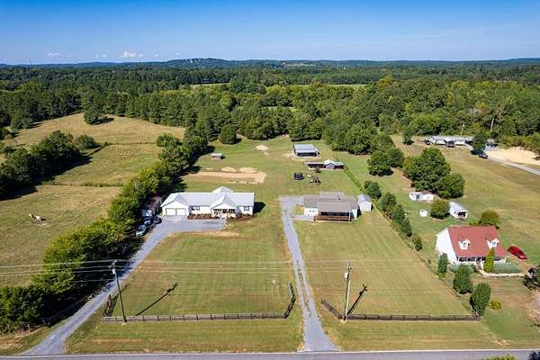 8.6 Acres of Land with Home for Sale in Dalton, Georgia