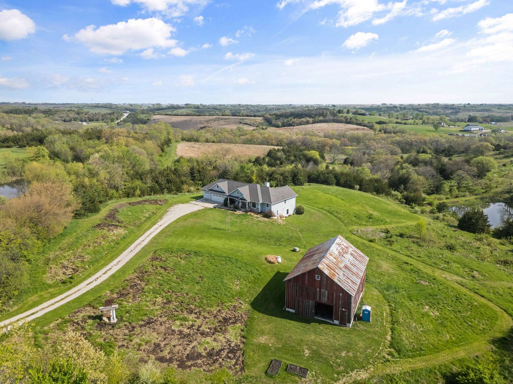 44.9 Acres of Improved Mixed-Use Land for Sale in Winterset, Iowa