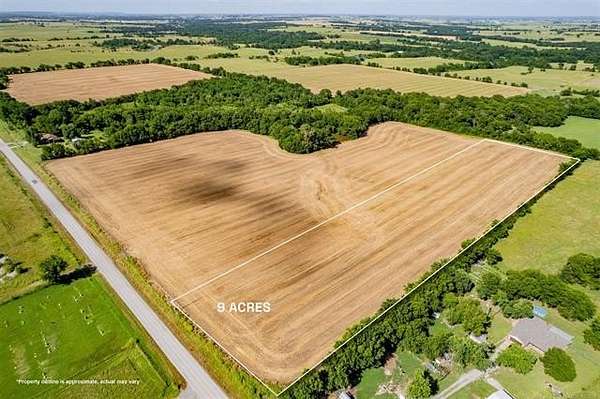 9.55 Acres of Residential Land for Sale in Wagoner, Oklahoma