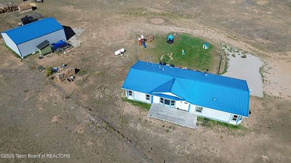 10 Acres of Recreational Land with Home for Sale in Big Piney, Wyoming