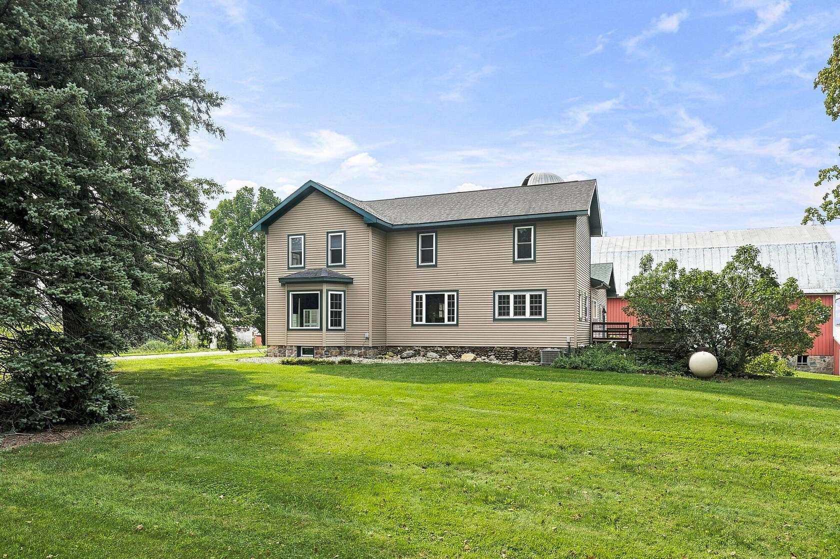 3.5 Acres of Land with Home for Sale in Martin, Michigan