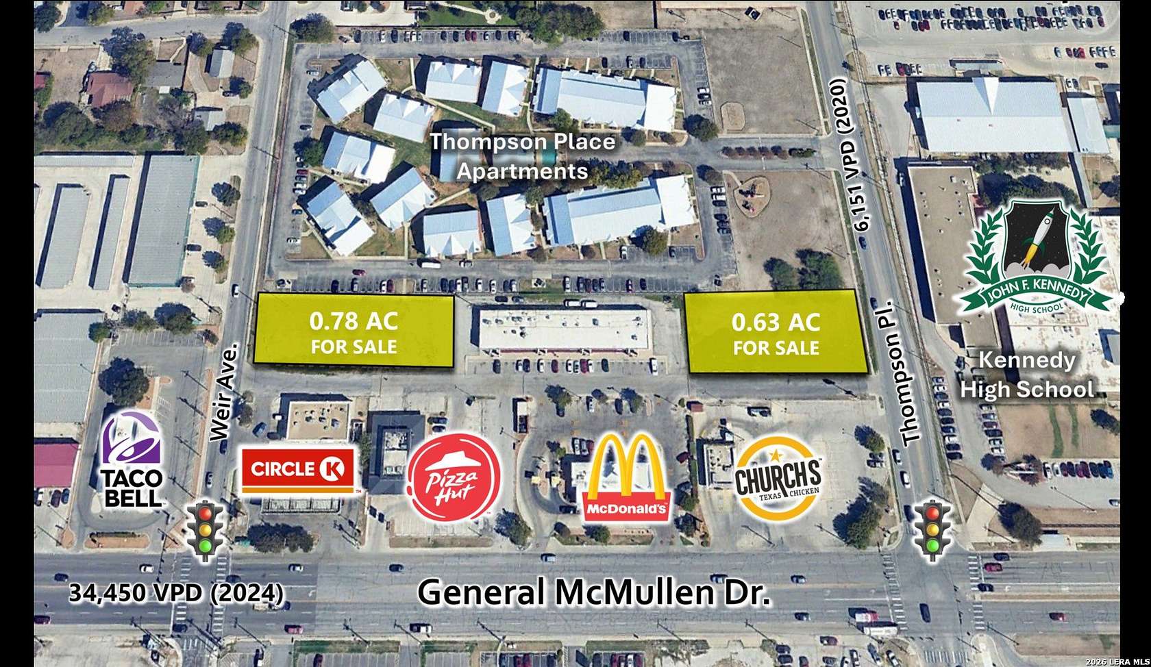1.4 Acres of Mixed-Use Land for Sale in San Antonio, Texas