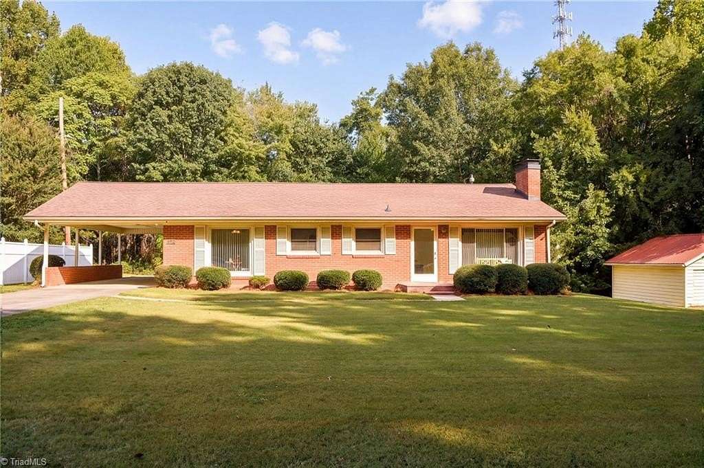 2.5 Acres of Land with Home for Sale in Lexington, North Carolina