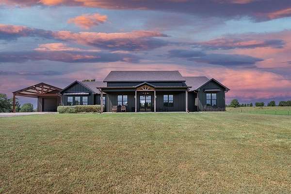 19.4 Acres of Land with Home for Sale in Hawkins, Texas