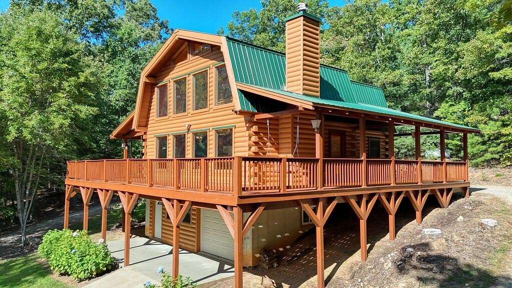 6 Acres of Land with Home for Sale in Blairsville, Georgia