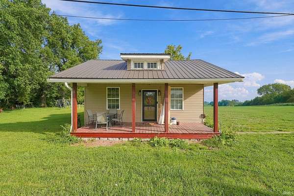 5.6 Acres of Land with Home for Sale in Keystone, Indiana