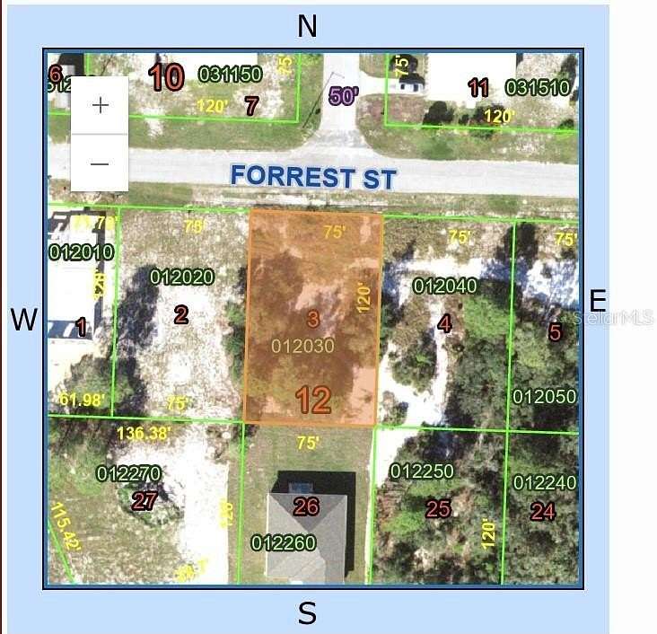 0.21 Acres of Residential Land for Sale in Frostproof, Florida