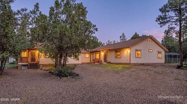 4 Acres of Land with Home for Sale in Lakeside, Arizona
