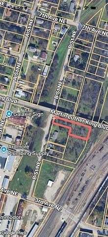 0.53 Acres of Commercial Land for Sale in Ardmore, Oklahoma