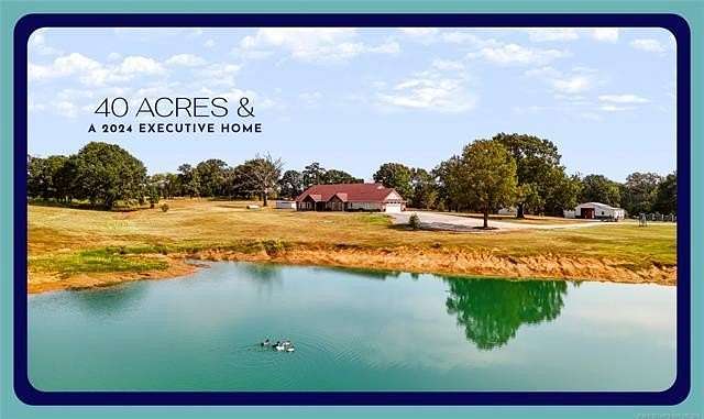 40 Acres of Recreational Land with Home for Sale in Atoka, Oklahoma