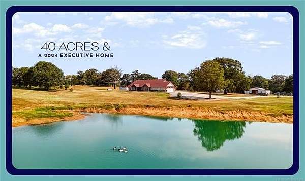 40 Acres of Recreational Land with Home for Sale in Atoka, Oklahoma