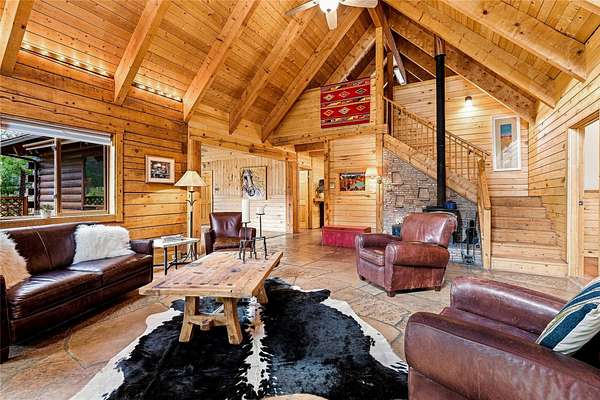 3.1 Acres of Land with Home for Sale in Jemez Springs, New Mexico