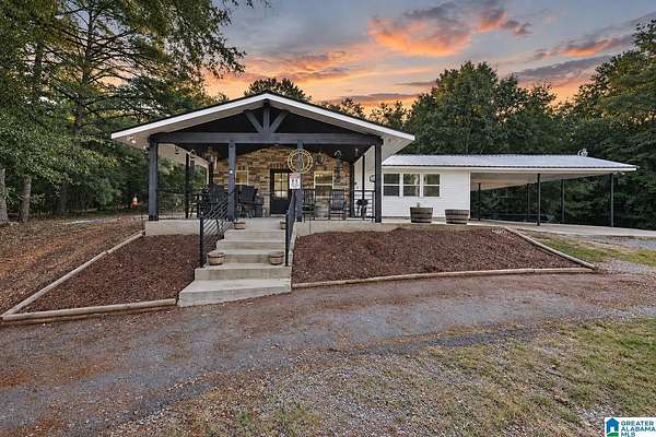 8.78 Acres of Land with Home for Sale in Remlap, Alabama