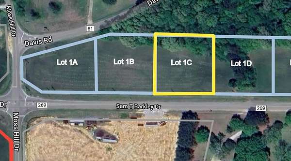 1 Acre of Commercial Land for Sale in New Albany, Mississippi