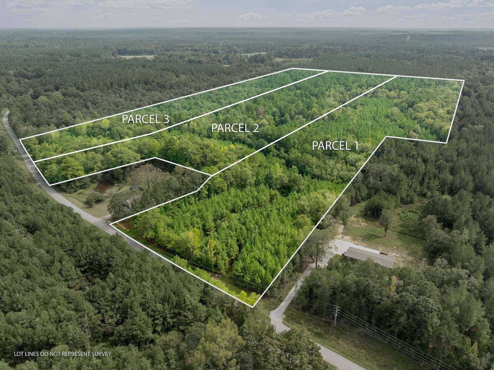 57.2 Acres of Recreational Land for Sale in Purvis, Mississippi