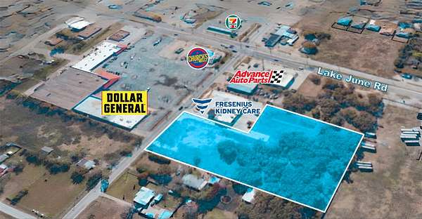 2.69 Acres of Commercial Land for Sale in Balch Springs, Texas